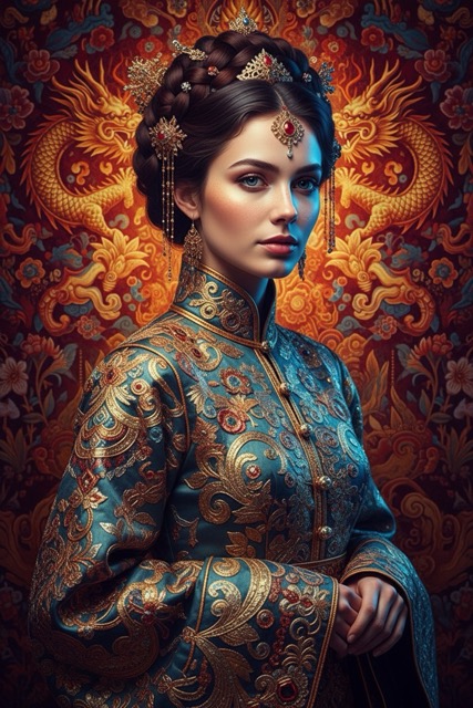 Ornate Portrait